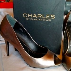 Charles David,Size 10 Pewter